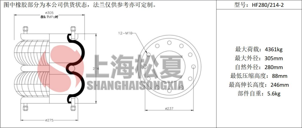 拖車用<a href='http://www.gzgh.net/' target='_blank'><u>空氣彈簧</u></a>